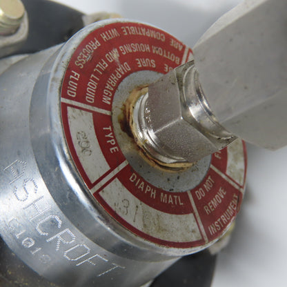 Ashcroft LDDN4KKB25 XCGPK Differential Pressure Switch W/ (2) Ashcroft Type 200
