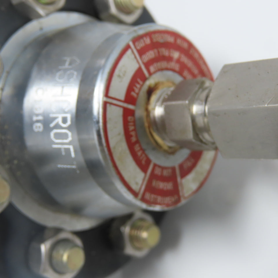 Ashcroft LDDN4KKB25 XCGPK Differential Pressure Switch W/ (2) Ashcroft Type 200