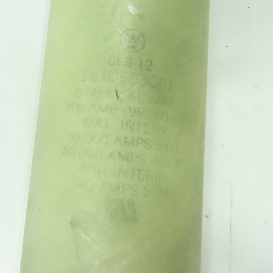 Westinghouse J51D933G01 200A Current Limiting Fuse 5.08KV