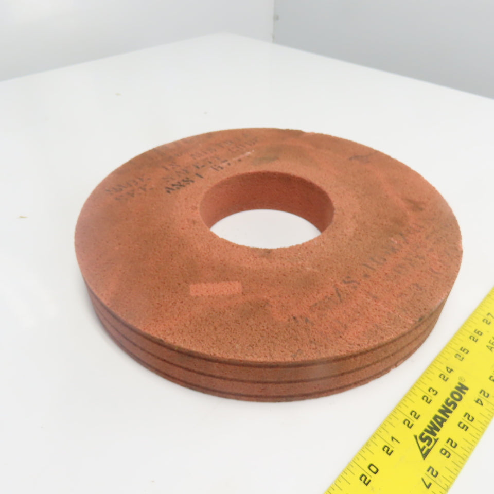 13-3/4" OD Abrasive Grinding Wheel 5" Bore 2" Thick