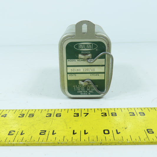 Panalarm 50-NO 50-N0 11-Pin Relay 120V 40 Cycles