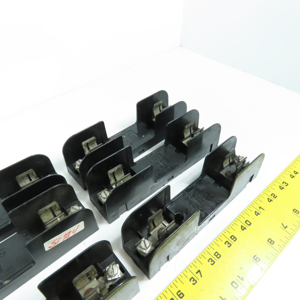Gould Shawmut 60326 30A 600V Single Pole Fuse Holder Class H/K Lot Of 6
