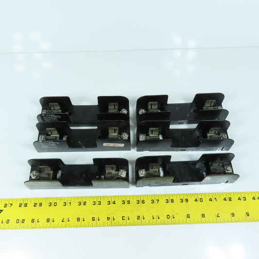 Gould Shawmut 60326 30A 600V Single Pole Fuse Holder Class H/K Lot Of 6