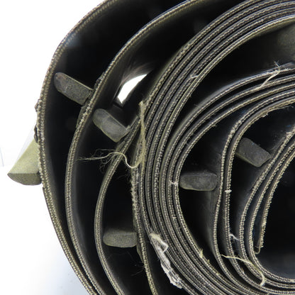 24" W x 30' L Smooth Top Interwoven Conveyor Belt W/ 1" Cleats