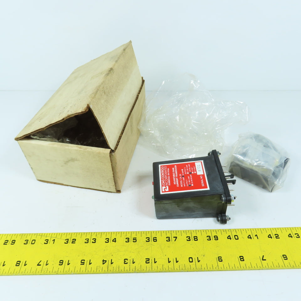 Load Controls Inc. CA-30 30A Adjustable Gain Current Transducer 0-1Milliamp NEW