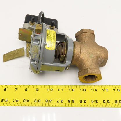 Johnson Controls V-3754-1027 1" Bronze Cage Trim Valve V-3000-1 Actuator
