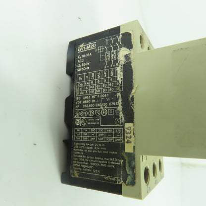 Telemecanique GV1-M20 10-16A Circuit Breaker Motor Protector 660V