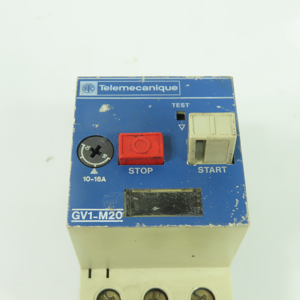 Telemecanique GV1-M20 10-16A Circuit Breaker Motor Protector 660V