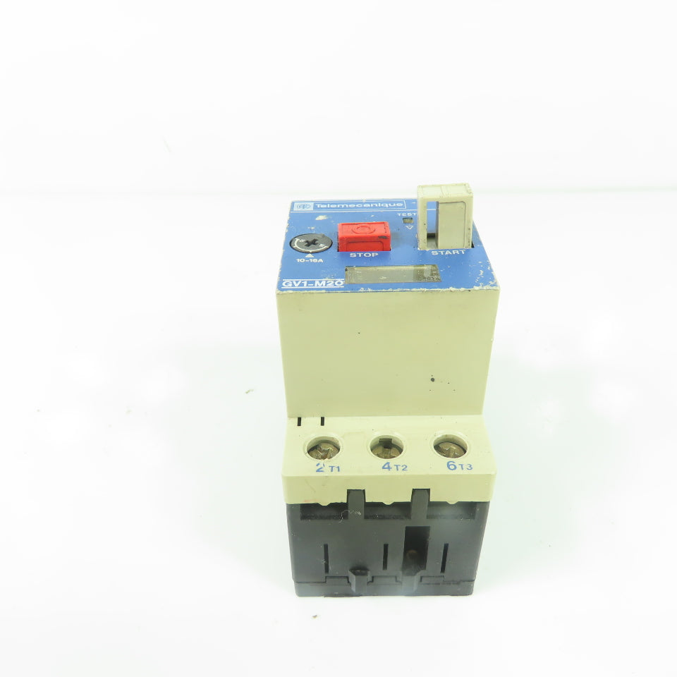 Telemecanique GV1-M20 10-16A Circuit Breaker Motor Protector 660V