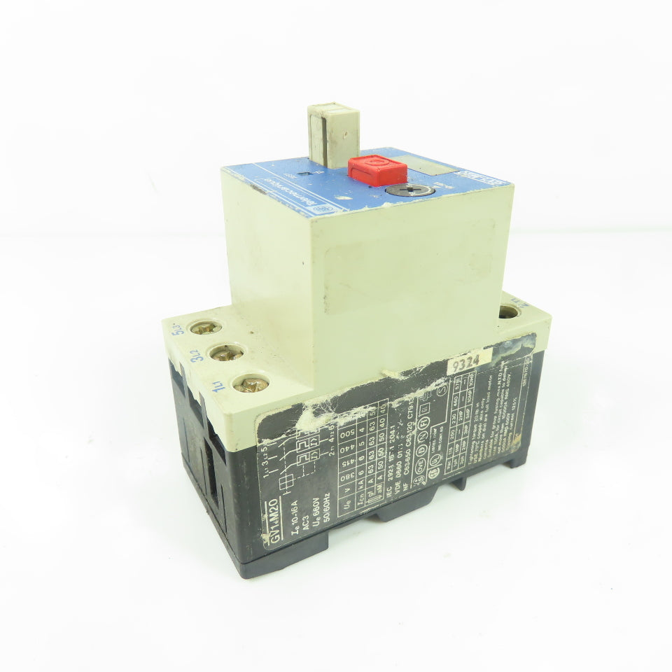 Telemecanique GV1-M20 10-16A Circuit Breaker Motor Protector 660V