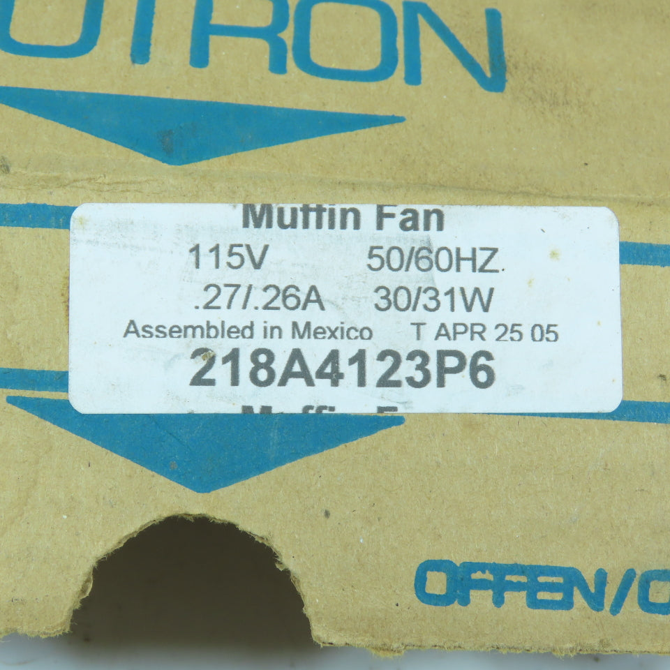 Comair Rotron 218A4123P6 Computer Cabinet Cooling Fan 115V 30/31 Watt New