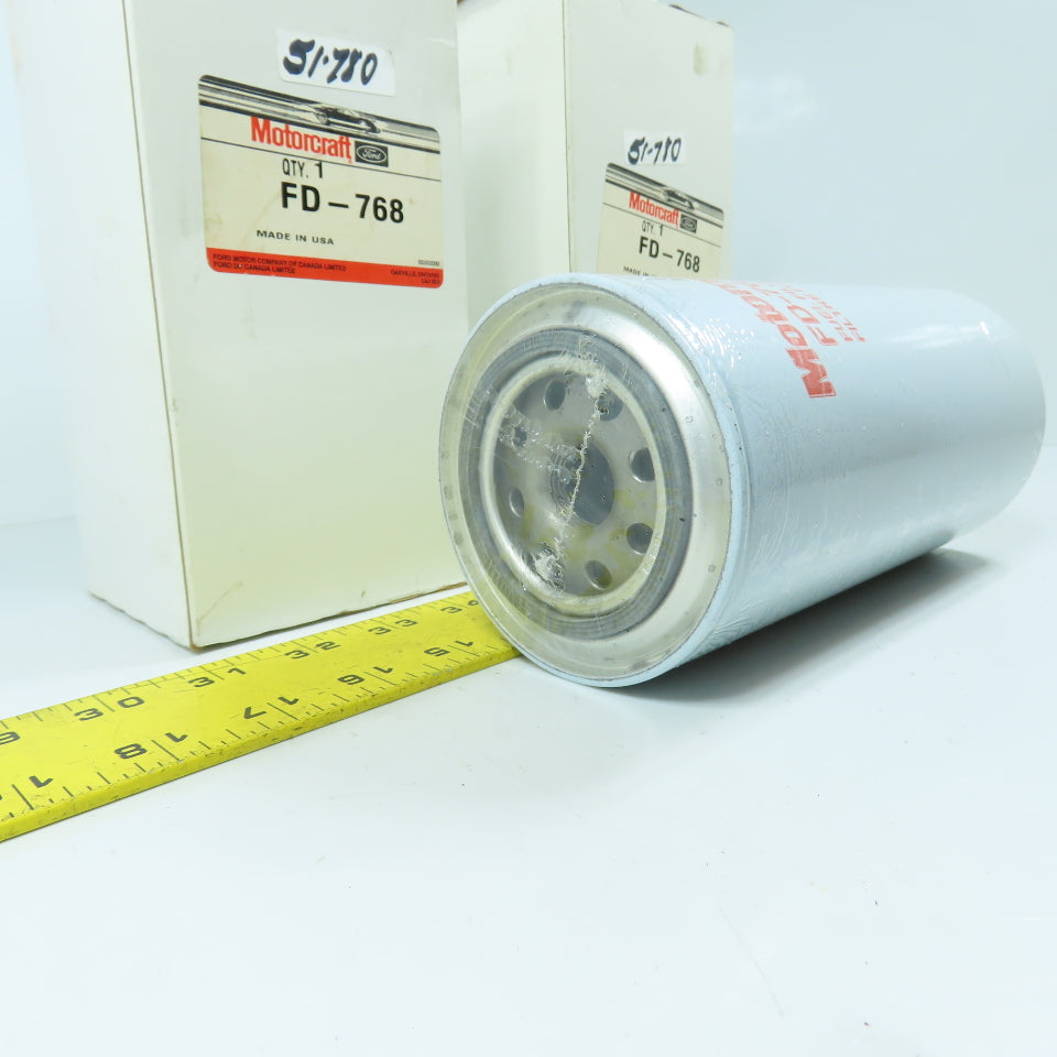 Ford Motorcraft FD-768 Replacement Fuel Filter Lot Of 2