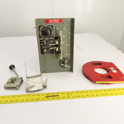 Grob RW-B Band Saw Blade Butt Welder 1/8"-1" W/ Grinder 460V 1PH Parts/Repair