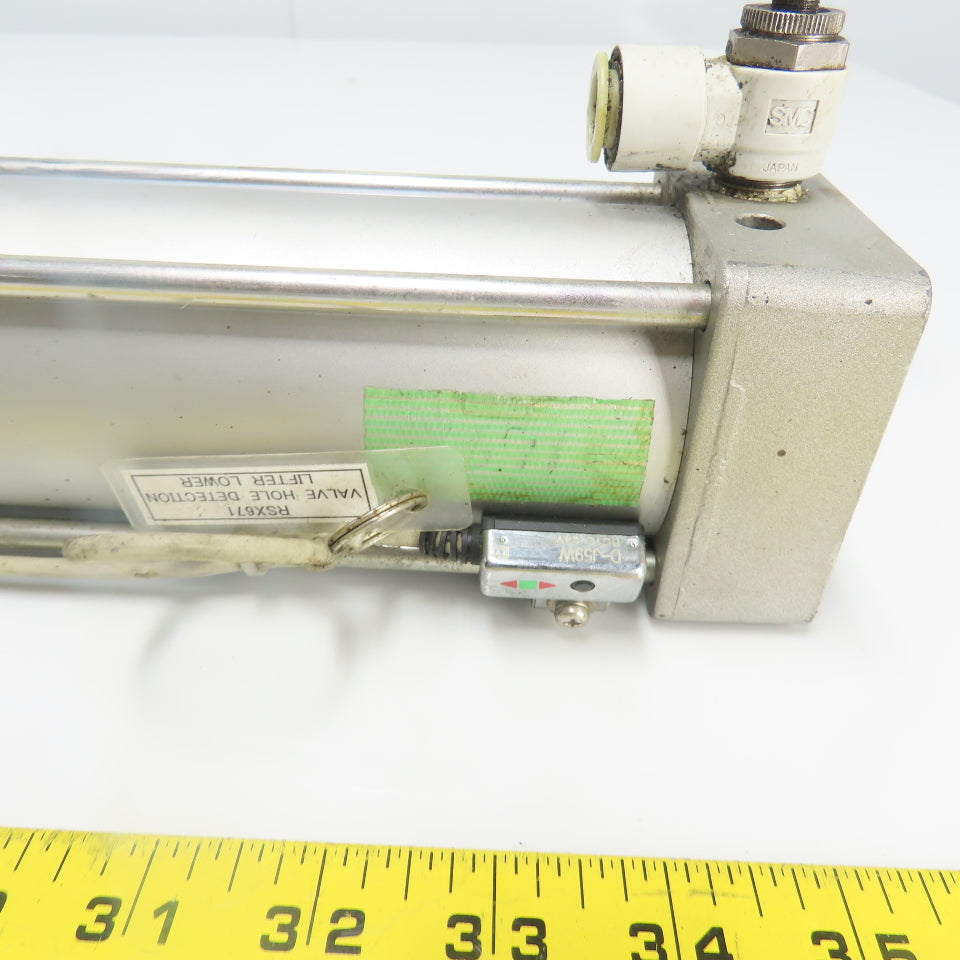 SMC MDBB63-450 Double Acting Pneumatic Cylinder 450mm Stroke 63mm Bore 1.0MPa