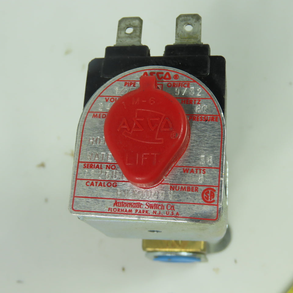 Asco HV180441 Pneumatic Drain Valve 1/4" 24V 6W