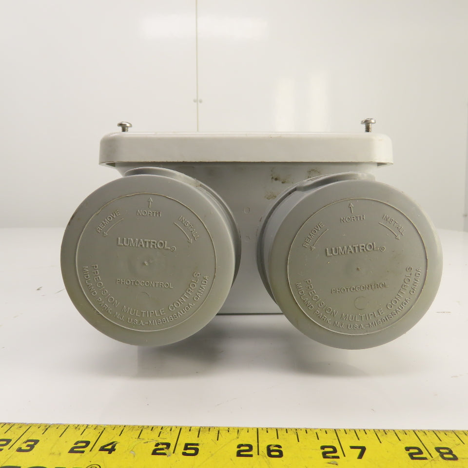Lumatrol P2455L & P2455H-TH 120V Delayed Response Light W/ Fiberglass Enclosure