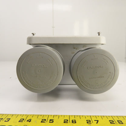 Lumatrol P2455L & P2455H-TH 120V Delayed Response Light W/ Fiberglass Enclosure