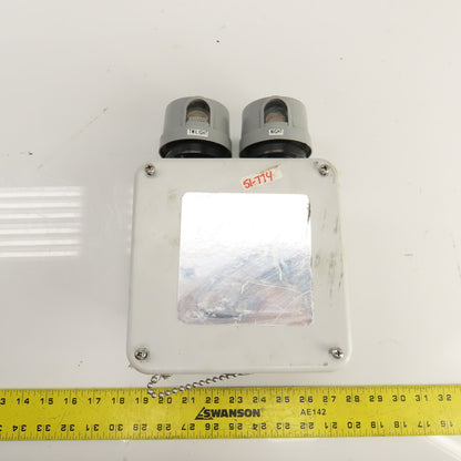 Lumatrol P2455L & P2455H-TH 120V Delayed Response Light W/ Fiberglass Enclosure