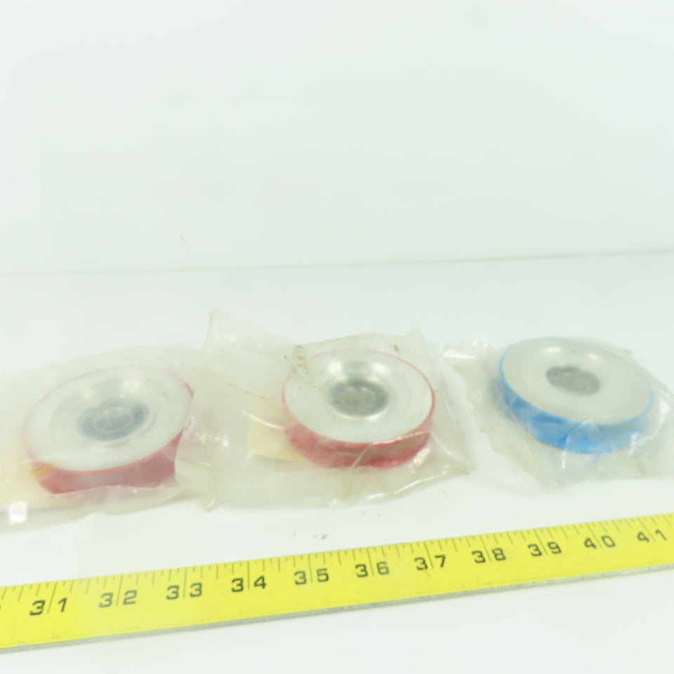 SEES HW-6 Hanger Roller 3-5/16" Lot Of 3