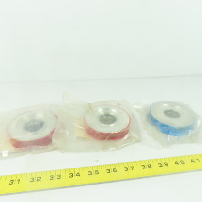 SEES HW-6 Hanger Roller 3-5/16" Lot Of 3