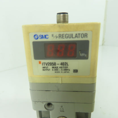 SMC ITV2050-402L Electro-Pneumatic E/P Regulator 1/4"