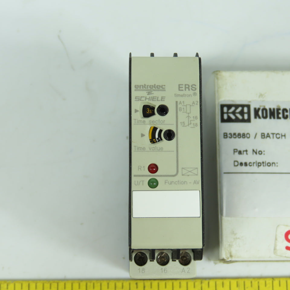 Entrelec ERS 2.430.102.01 Time Delay Relay 0.5s - 300h 250V
