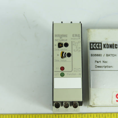 Entrelec ERS 2.430.102.01 Time Delay Relay 0.5s - 300h 250V