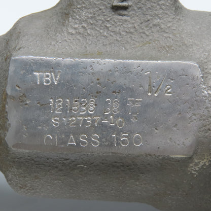 TBV Inc. 1-1/2" Flange Mount Ball Valve Class 150