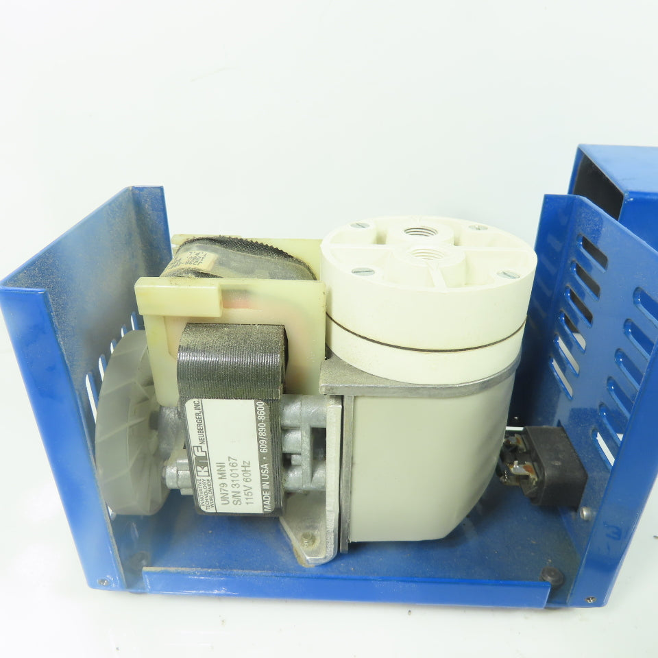 KNF UN79 MNI 115VAC 60Hz Miniature Laboratory Vacuum Pump Hagerty 538-006