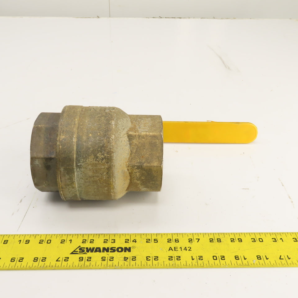 600 WOG PN40 3" Full Port Brass Ball Valve DN80