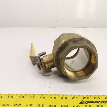 600 WOG PN40 3" Full Port Brass Ball Valve DN80