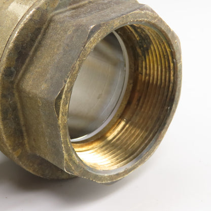 600 WOG PN40 3" Full Port Brass Ball Valve DN80