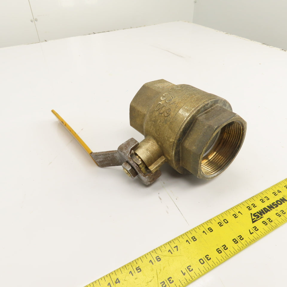 600 WOG PN40 3" Full Port Brass Ball Valve DN80