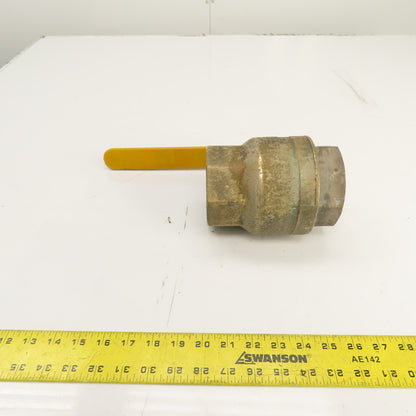 600 WOG PN40 3" Full Port Brass Ball Valve DN80