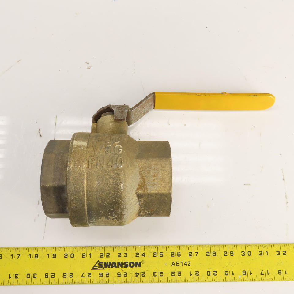 600 WOG PN40 3" Full Port Brass Ball Valve DN80