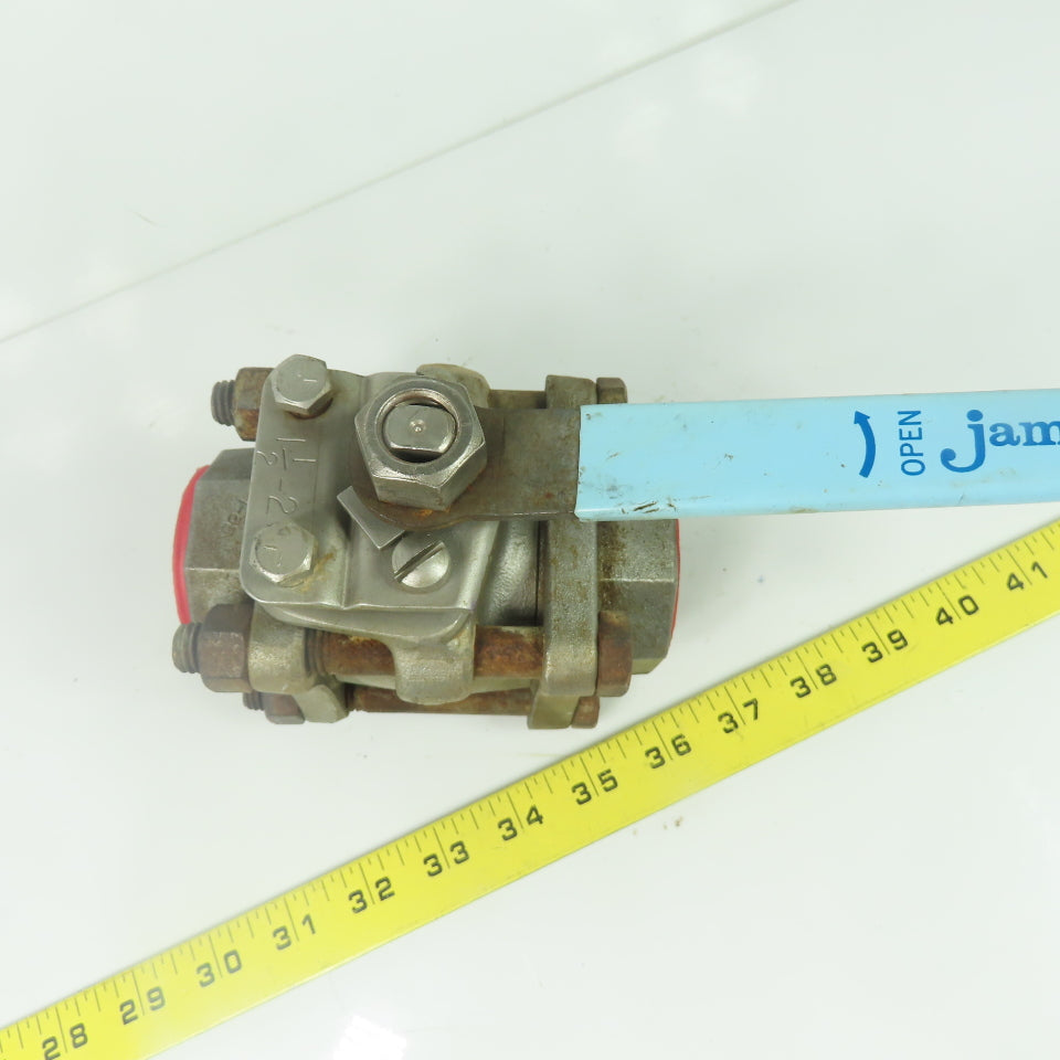 Jamesbury 1-1/2" -2 Ball Valve P36