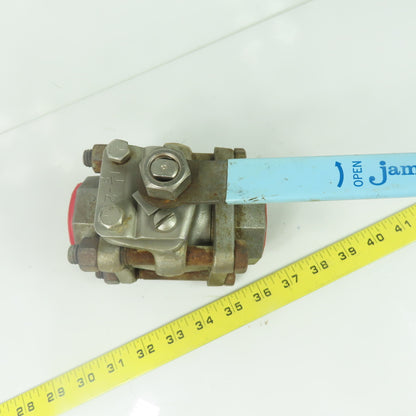 Jamesbury 1-1/2" -2 Ball Valve P36