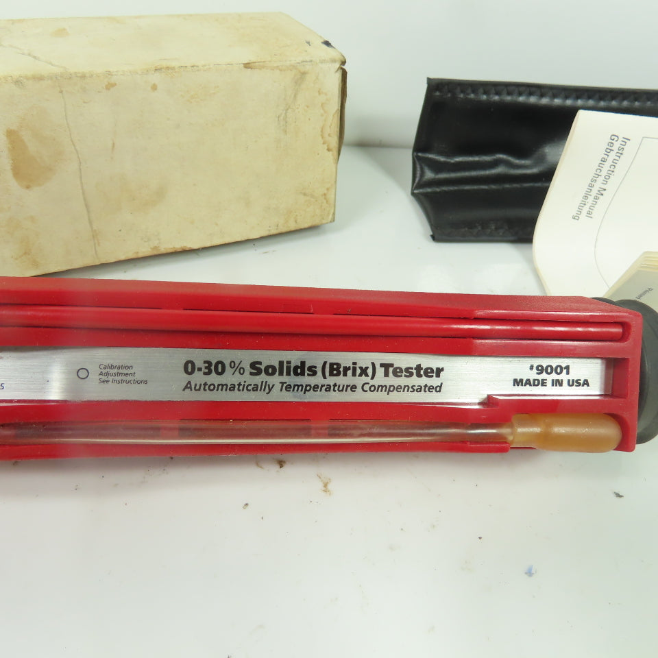 Spectronic 9001 Hand Held Refractometer Automatic Temperature Compensation