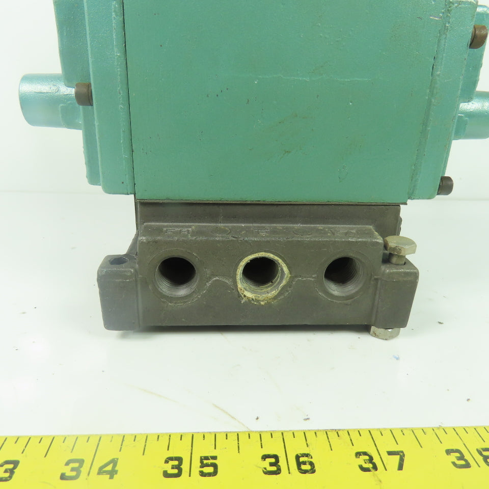Numatics 33DFR443O000000 Pneumatic Solenoid Valve 150PSIG W/ Manifold base