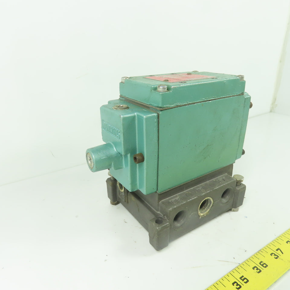 Numatics 33DFR443O000000 Pneumatic Solenoid Valve 150PSIG W/ Manifold base