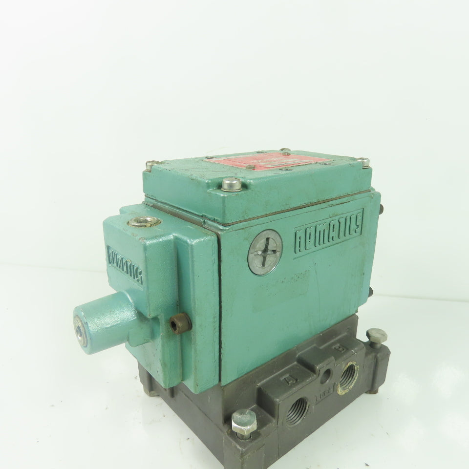 Numatics 33DFR443O000000 Pneumatic Solenoid Valve 150PSIG W/ Manifold base