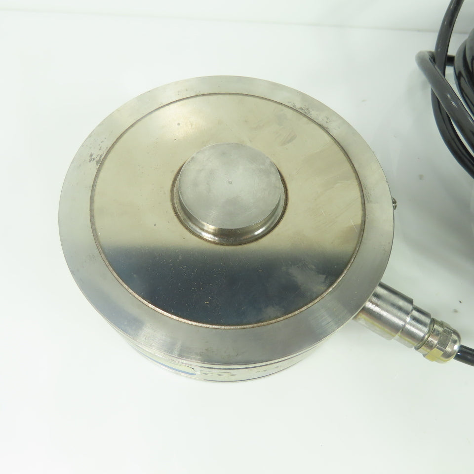 Revere Transducers RLC-D3-28T-10MP1 Compression Disk Load Cell 2.0mV/V 28T Cap.