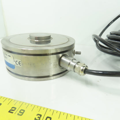Revere Transducers RLC-D3-28T-10MP1 Compression Disk Load Cell 2.0mV/V 28T Cap.