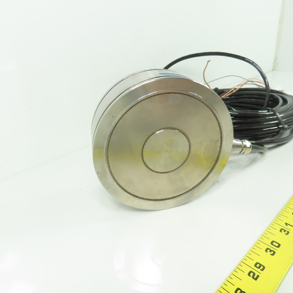 Revere Transducers RLC-D3-28T-10MP1 Compression Disk Load Cell 2.0mV/V 28T Cap.
