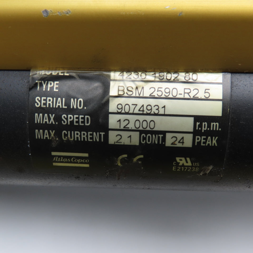 Atlas Copco QMX50-15-ROT Electronic Nut Runner Inline 1/2" Square Drive 12000RPM