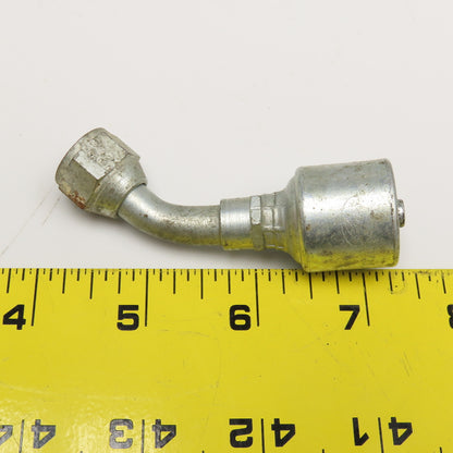 Gates 4G 6FJX45 3/8" Female Swivel x 1/4" ID Hose Elbow 45°