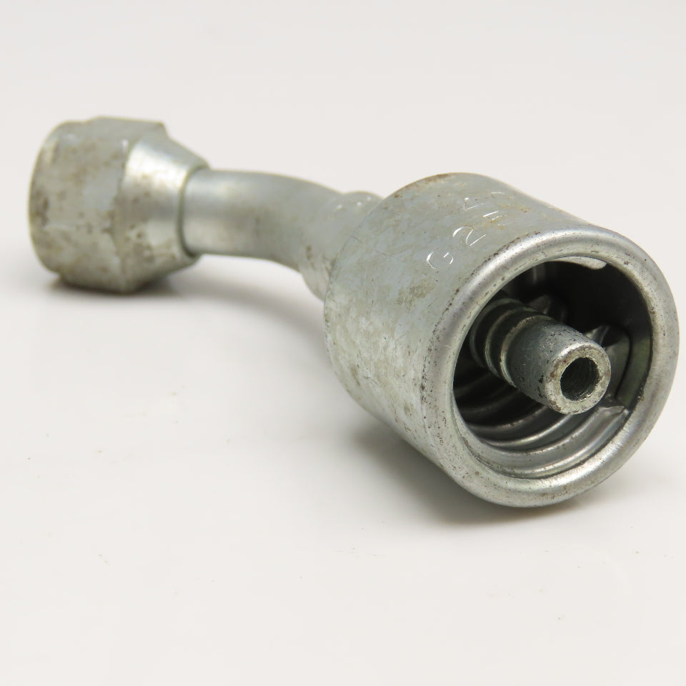 Gates 4G 6FJX45 3/8" Female Swivel x 1/4" ID Hose Elbow 45°