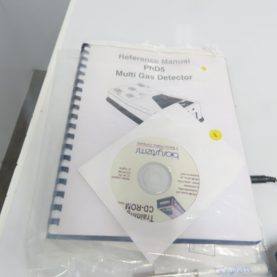 Biosystems PhD5 Multi Gas Detector W/ Accessories