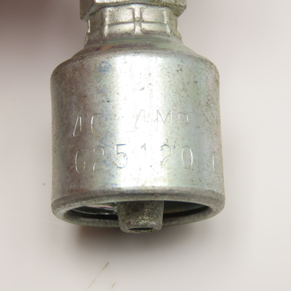 Gates 4G 4MB 1/4" Male ORB x 1/4" ID Hose Straight Hydraulic Fitting Lot Of 2