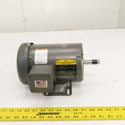Baldor M3539 .5HP AC Electric Motor 1140RPM 208-230/460V 3PH 56 Frame Tested